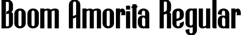 Boom Amorita Regular font - boomamoritaregular-yqaw4.otf