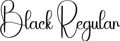 Black Regular font - Black.otf