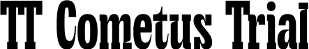 TT Cometus Trial font - TT-Cometus-Trial-Regular.ttf