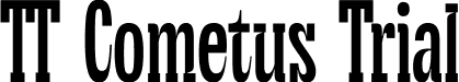 TT Cometus Trial font - TT-Cometus-Trial-Light.ttf