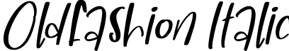 Oldfashion Italic font - Oldfashion-Italic.otf