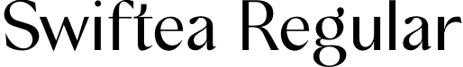 Swiftea Regular font - swiftea.otf