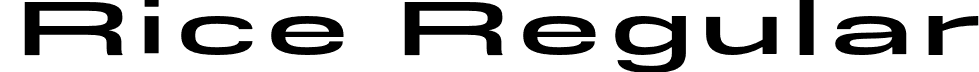 Rice Regular font - Rice-BoldExpanded.otf