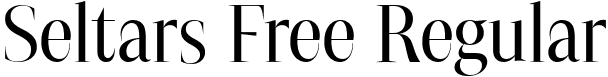 Seltars Free Regular font - seltars-free.ttf