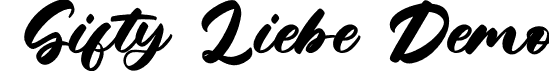 Gifty Liebe Demo font - GiftyLiebe-Demo.otf