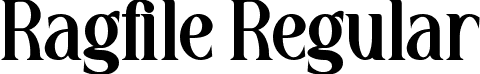 Ragfile Regular font - Ragfile.ttf