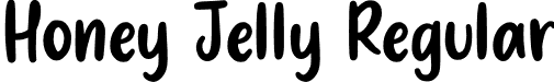 Honey Jelly Regular font - Honey Jelly.otf