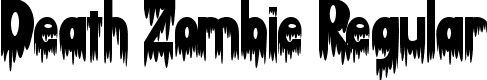 Death Zombie Regular font - Death Zombie TTF Demo.ttf