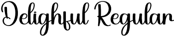 Delighful Regular font - Delighful.otf