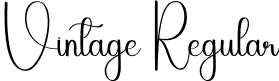 Vintage Regular font - Vintage.otf