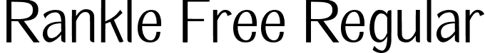 Rankle Free Regular font - Rankle-Free.otf