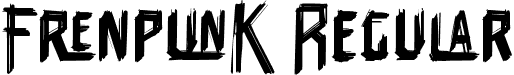 FrenpunK Regular font - Frenpunk.ttf