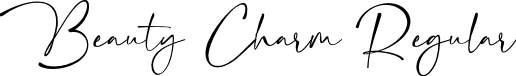 Beauty Charm Regular font - Beauty Charm.otf