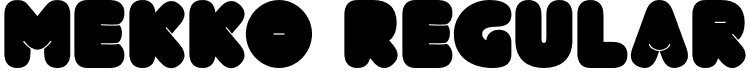 Mekko Regular font - Mekko-Regular.otf