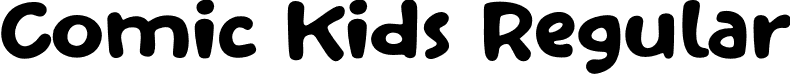 Comic Kids Regular font - Comic Kids.ttf