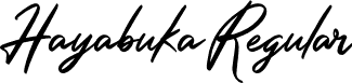 Hayabuka Regular font - Hayabuka.otf