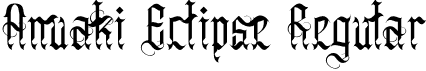 Anuaki Eclipse Regular font - Anuaki Eclipse.otf