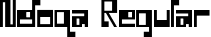 Neloqa Regular font - Neloqa-Regular.otf