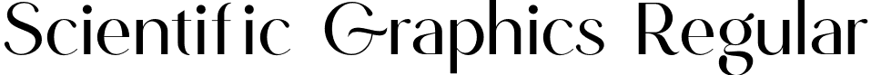 Scientific Graphics Regular font - Scientific Graphics.otf