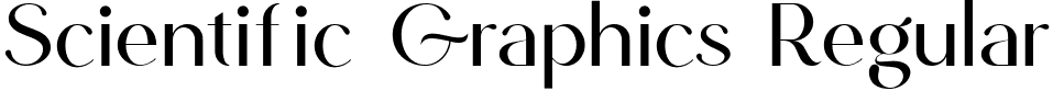 Scientific Graphics Regular font - Scientific Graphics.ttf