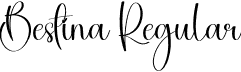 Bestina Regular font - Bestina.otf