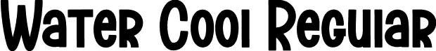 Water Cool Regular font - Water-Cool.otf