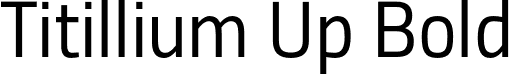 Titillium Up Bold font - Titillium-RegularUpright.otf