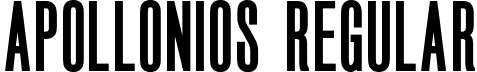 Apollonios Regular font - Apollonios.otf