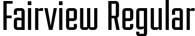 Fairview Regular font - Fairview_Regular.otf