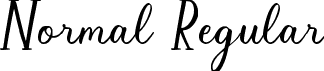 Normal Regular font - AnythingMoment-JR0ga.ttf