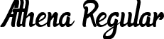 Athena Regular font - Athena.ttf