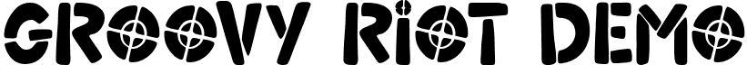 Groovy Riot Demo font - Groovy-Riot-Demo.ttf