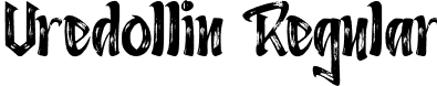 Vredollin Regular font - Vredollin.otf