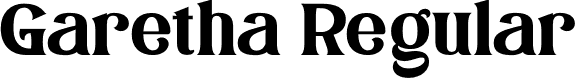 Garetha Regular font - Garetha.otf