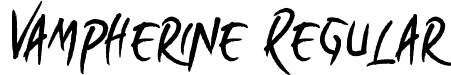 Vampherine Regular font - Vampherine.ttf