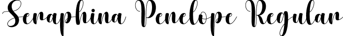 Seraphina Penelope Regular font - SeraphinaPenelope.otf