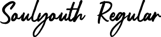 Soulyouth Regular font - Soulyouth Regular.ttf