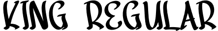 King Regular font - King.otf