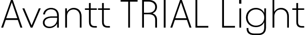 Avantt TRIAL Light font - AvanttTRIAL-Light.otf