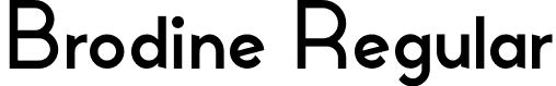 Brodine Regular font - brodine-regular.otf