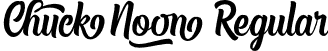 Chuck Noon Script Regular font - Chucknoonscript-BWBqB.otf