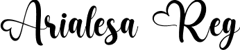 Arialesa Reg font - Arialesa.ttf