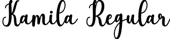 Kamila Regular font - Kamila.otf