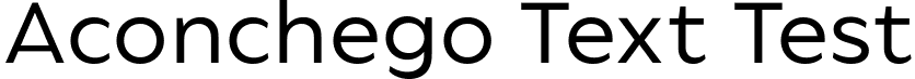 Aconchego Text Test font - AconchegoTextTest-Regular.ttf