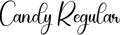 Candy Regular font - Candy.otf