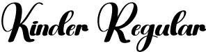 Kinder Regular font - Kinder.otf