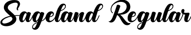 Sageland Regular font - Sageland-4nLMp.ttf