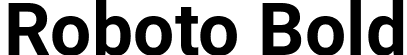 Roboto Bold font - Roboto-Bold.ttf