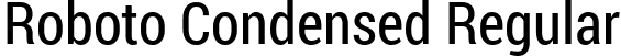 Roboto Condensed Regular font - RobotoCondensed-Regular.ttf