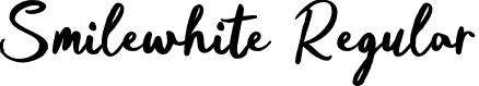 Smilewhite Regular font - Smilewhite.otf